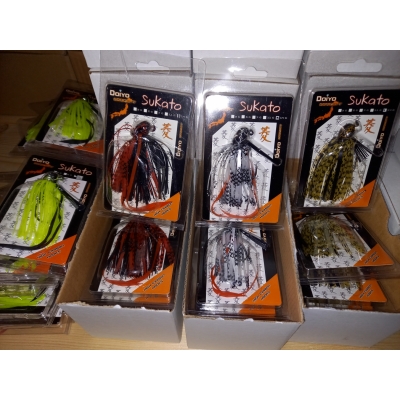 Sukato Skirted Jig 14g Sukato Skirted Jig 14g